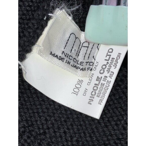 Rare Vintage Matsuda Nicole Avant Garde Beanie Skullcap Hat Knit